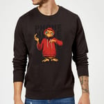 ET Phone Home Stylised Sweatshirt - Black - M