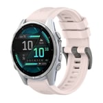 Garmin Fenix 8 AMOLED 43mm Klokkerem i silikon - Rosa