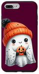 Coque pour iPhone 7 Plus/8 Plus Ghost Halloween Spooky Boo Automne Halloween Fantôme mignon