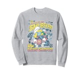 The Smurfs The Racing Smurfkart Racing Champion Retro Poster Sweatshirt