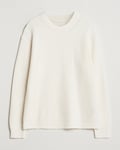 C.P. Company Lambswool Knitted Crew Neck Off White