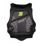 Shot Race Gear Brynje Fighter Flex, Sort/Neongul