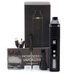 Pathfinder V2 Dry Herb Vaporizer 2200mAh Battery, Large Oven, Full temp, Black