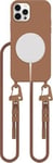 Tech-Protect Tech-Protect Magnecklace Magsafe Iphone 12 / 12 Pro Chocolate Brown