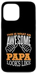 Coque pour iPhone 13 Pro Max This what an awesome pa looks like Fun Hands Meme