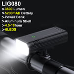 Polkupyörän osat 12800mAh Pyörän ajovalo USB-virtalähde 10000Lumen Pyöränvalo P90 P50 T6 LED Super Bright Bike Etuvalo Polkupyörän Valo