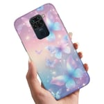 Xiaomi Redmi Note 9 - Skal/Mobilskal Butterflies