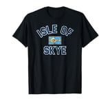 Isle of Skye Scotland Flag Distressed Print T-Shirt