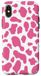 Coque pour iPhone X/XS motif imprimé vache Bonbon - motif vache fleur Bonbon homme