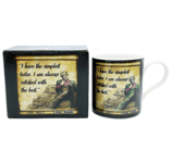 Oscar Wilde Mug ~ I Have the Simplest Taste ~ im always satisfied with the best