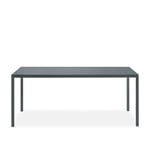 Poliform - Trevi Table 180 cm Base Matt Brown Nickel, Top Matt Grafite 04 Scratchproof - Spisebord - Roberto Barbieri - Grå - Metall/Tre