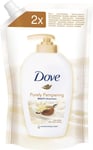 Dove Purely Pampering Ricarica Liquid Soap Pouch 500 ml, (Pack of 1)