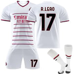 set Ac Milan Fotbollströja T-shirt nr. 17 Lo Santos Y - Perfet 28 (150-160cm)