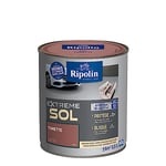 RIPOLIN - Peinture Sol Intérieur & Extérieur Extrême - Haute Résistance - Tomette - 0,5 Litre