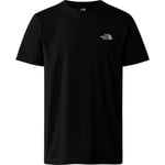 The North Face Mens S/S Simple Dome Tee (Svart (TNF BLACK) X-large)