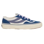 Superga Womens/Ladies 2941 Revolley Denim Trainers (Avorio/Blue/Violet) - Navy material_Synthetic - Size UK 5.5