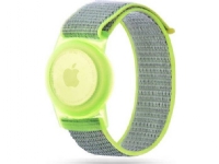 Tech-Protect TECH-PROTECT NYLON FOR KIDS APPLE AIRTAG LIME