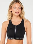 Shock Absorber Womens Active Multi Sports Bra - Black, Black, Size 32Dd, Women