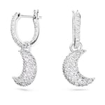 Swarovski Boucle D'Oreille Luna Mini Cry/RHS 5666157