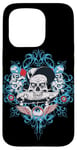 Coque pour iPhone 15 Pro Skater Skull