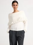 Lindex Off shoulder genser