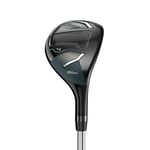 Wilson Staff Golf Club, D9 Hybrid 4, For Women, 22.5 Degree loft, L-Flex, For Right-Handers, Black/Blue, WGW470210