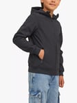 Jack & Jones Kids' Hooded Softshell Jacket, Black