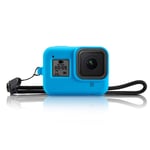 GoPro Hero 8 Black durable silicone case - Blue
