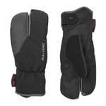 SealSkinz Sealskinz Barwick Waterproof Extreme Cold Weather Cycle Split Finger Gloves - Black / XLarge