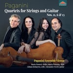 Paganini Ensemble Vienna  Paganini: Quartets for Strings &amp; Guitar Nos. 11, 6 &amp; 13  CD