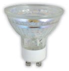 12V GU10 1,5W  9 SMD5050 led pære, varmhvit