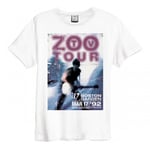 Amplified Unisex Adult Zoo TV Tour U2 T-Shirt - S