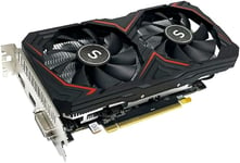 Radeon RX 580 8G Carte Graphique,GDDR5,256-bit,HDMI,DVI-D,DisplayPort,PCI Express x16,nécessite Une Alimentation supplémentaire à 6 Broches