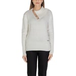 Alviero Martini Prima Classe Blanc Viscose Femmes Pull Authentique