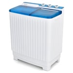 Twin Tub Washing Machine Portable Laundry Machine w/ 7.5 kg Washer & 3 kg Dryer