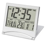 1 PCS Digital Travel Alarm Clock Weather Forecast Clock Battery Powered X7Y1