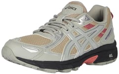 ASICS Women's Gel-Venture 6 Sneaker, Wood Crepe/Seal Grey, 4.5 UK