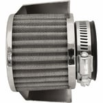 Luftfilter emgo - Universal clamp on air filter pod 45mm w cvr rostfritt nät