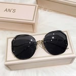 Womens Mens Sunglasses Oversized Metal Frame Fashion Shades Ladies Sunglasses