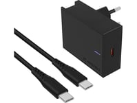 Swissten Usb Adapter Power/Swissten 25W Mains Adapter, 1 Port, Usb-C, Usb-C Cable, Samsung Super Fast Charging, Phone Stand