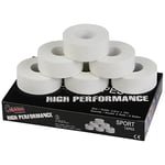 ALPIDEX 6 x Sport Tape Blanc 2,5 cm x 10 m Ruban Adhésif Sport Bande Doigt Escalade Inélastique Strap Hockey Handball