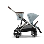 cybex GOLD Gazelle S Taupe Stormy Blue barnvagn