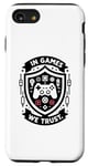 Coque pour iPhone SE (2020) / 7 / 8 In Games We Trust Gamer Jeu vidéo Nerd Geek