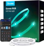 Govee LED Light 15M, Bluetooth LED Strip Lights App Control, 64 Scenes and Music Sync Lights for Bedroom, Room, DIY Home Decoration, 1 Roll of 15M