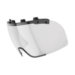 ABUS Visor for the GameChanger TT 1.1 Bike Helmet - anti-fog and form-fitting Visor for good visibility and Aerodynamics - easy to attach and remove - Bike Helmet accessory - Clear, Size M