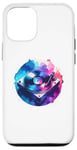 Coque pour iPhone 12/12 Pro Vinyl Record Player Music