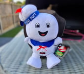 GHOSTBUSTERS Plush 'Stay Puft' Marshmallow Man Toy Brand NEW Plays Music Theme