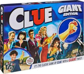 Clue Giant Edition Classic Mystery Cluedo Board Game with a Twist New Xmas Toy