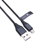 Micro Usb Kabel Schnellladekabel Nylon Geflochtenes Ladegerät Kompatibel Mit Game Controllers Ps4 / Ps3, Xbox One/One S/One X/Elite Steuerung Usb B (0.5m)