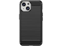 Elastyczne Etui Wzór Karbon Do Iphone 15 Carbon Case - Sort